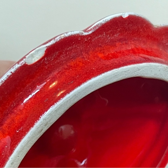 Vintage Tomato Sugar Bowl - Picture 11 of 11